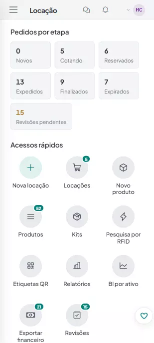 Painell no celular